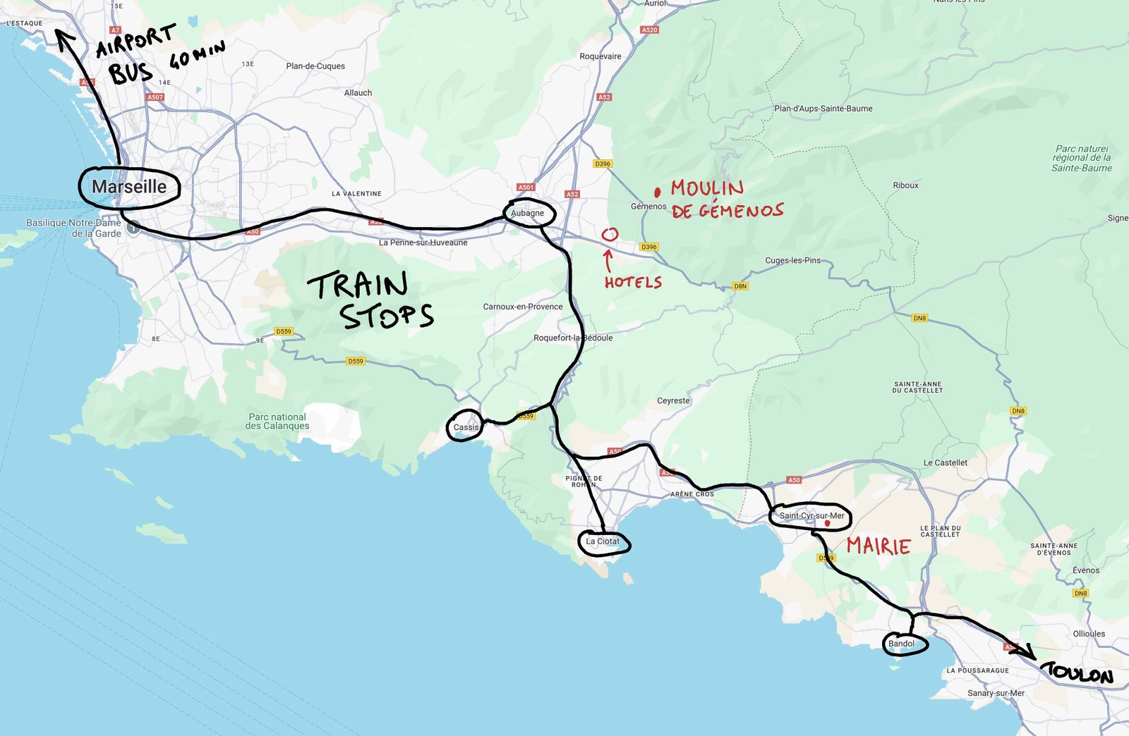 Local Connections Map